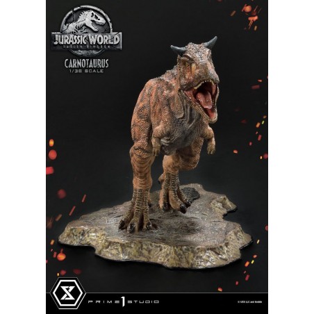 Figurka Carnotaurus Prime Collectibles 16 cm 1/38 - Jurassic World