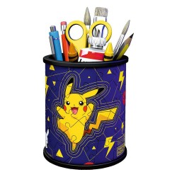 Puzzle 3D 54 el. Pikachu przybornik na biurko - Pokemon