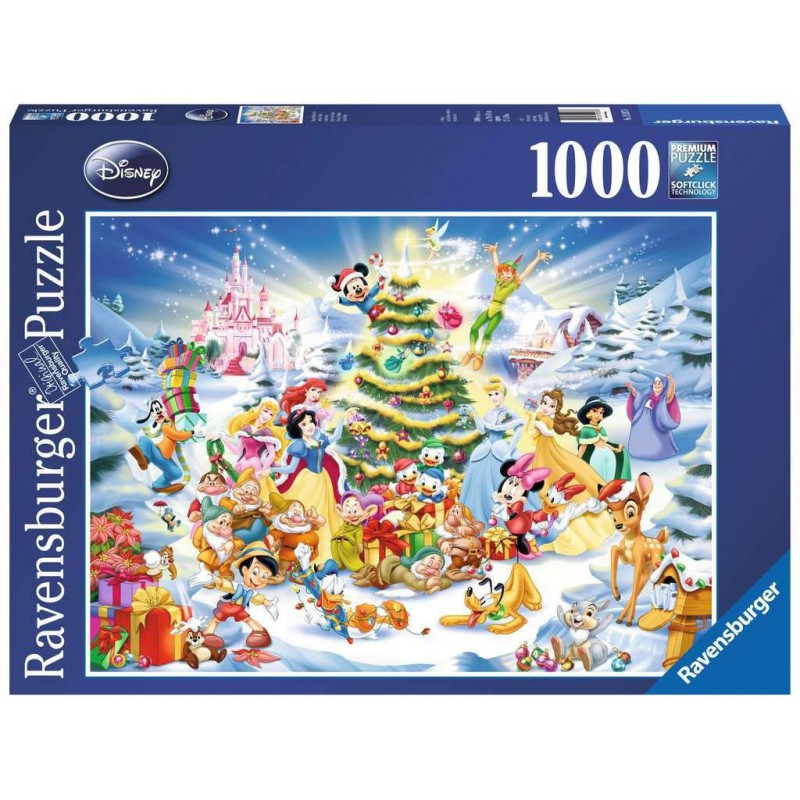 Puzzle 1000 el. Święta - Disney
