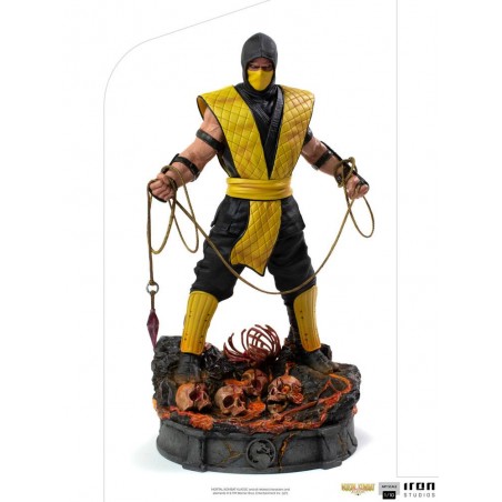 Statua Scorpion Art Scale 22 cm 1/10 - Mortal Kombat