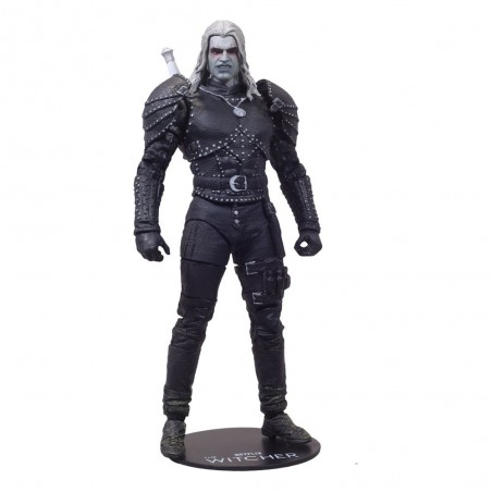 Figurka Geralt z Rivii 18 cm (Netflix Sezon 2, "Witcher mode") Action figure - Wiedźmin