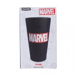 Szklanka logo Marvel
