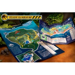 broszura mapa jurassic world