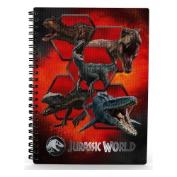 Zeszyt 3D Carnivorous - Jurassic World