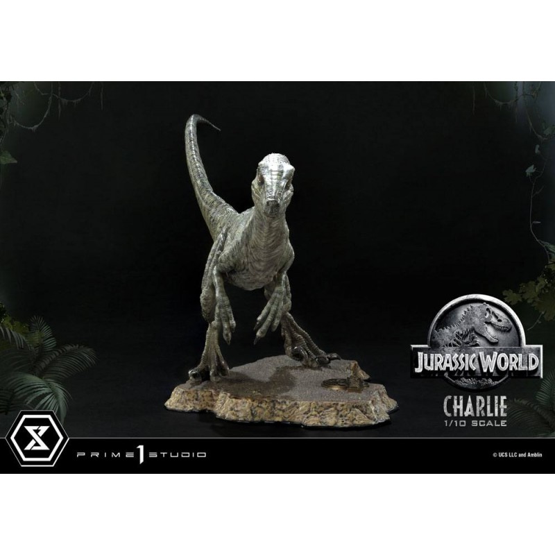 Statua Charlie 1/10 Prime Collectibles 17 cm - Jurassic World