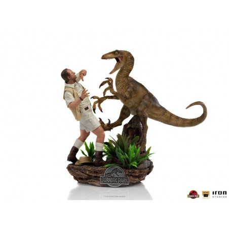 Statua Clever Girl Deluxe Art Scale 1/10 25 cm - Jurassic Park