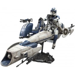 Figurka Clone Trooper & BARC Speeder with Sidecar 30 cm Action Figure - Star Wars
