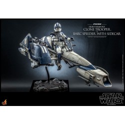 Figurka Clone Trooper & BARC Speeder with Sidecar 30 cm Action Figure