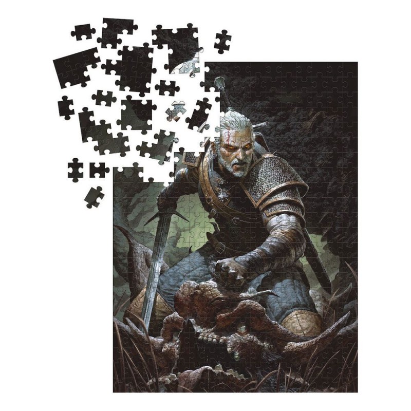 Puzzle 1000 el. Geralt ze zdobyczą - Wiedźmin