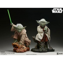 Statua Yoda Legendary Scale - porównanie