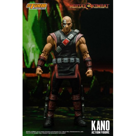 Figurka Kano Action Figure 1/12 18 cm - Mortal Kombat