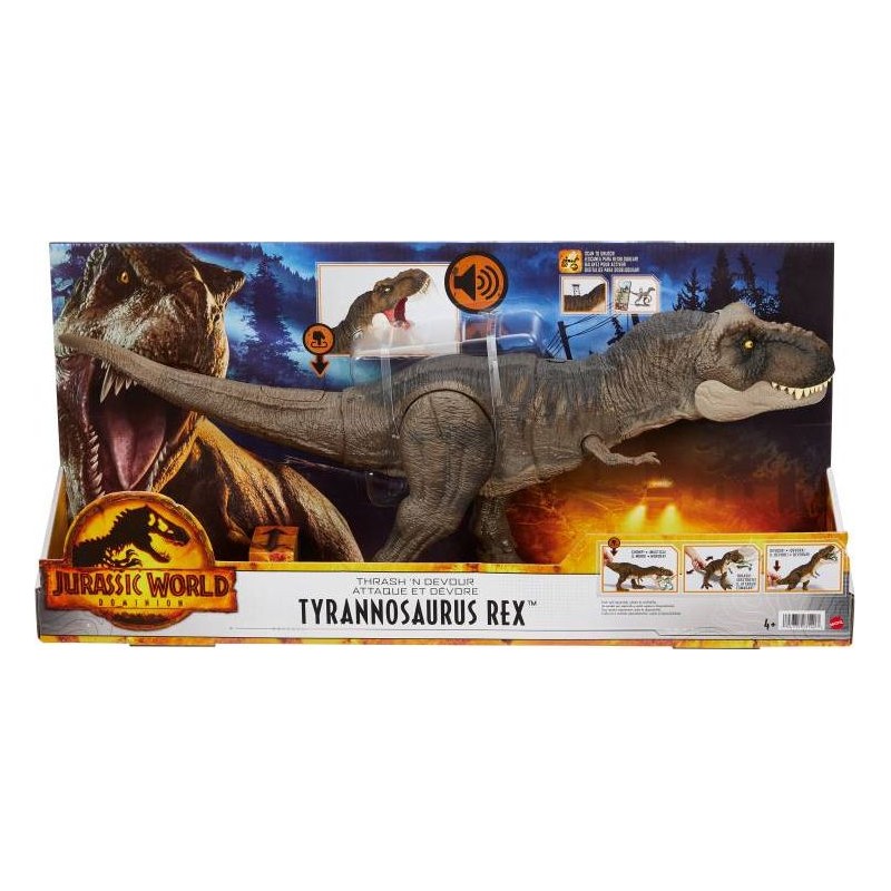 Trash Tyranozaur Figurka Niszcz i pożeraj 53 cm - Jurassic World