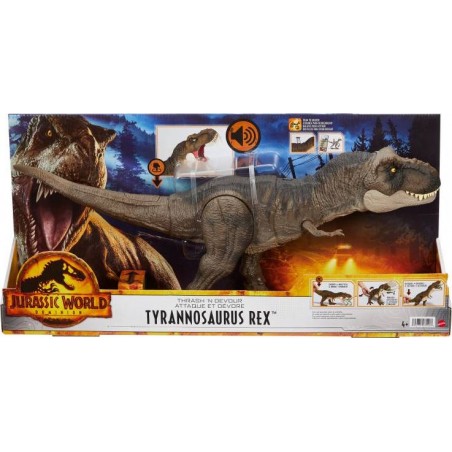 Trash Tyranozaur Figurka Niszcz i pożeraj 53 cm - Jurassic World
