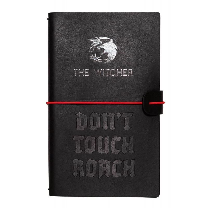 Zeszyt skórzany "Don't touch roach" notes podróżny 12x19,5 cm - Witcher