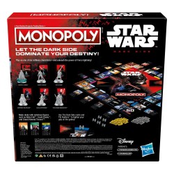 Monopoly Star Wars Dark Side gra planszowa *wersja angielska*