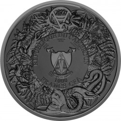 Srebrna moneta kolekcjonerska Płonąca Rusałka Bestie Słowiańskie