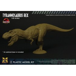 Model do składania T-Rex z boku