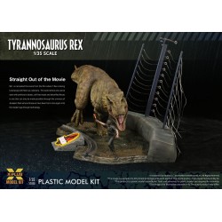 Model do składania T-Rex jurassic park