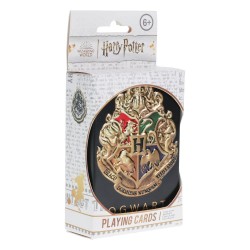 Karty do gry Hogwart w metalowej puszce - Harry Potter