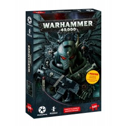 Puzzle 500 el. Świecące w ciemności Glow in the dark - Warhammer 40.000