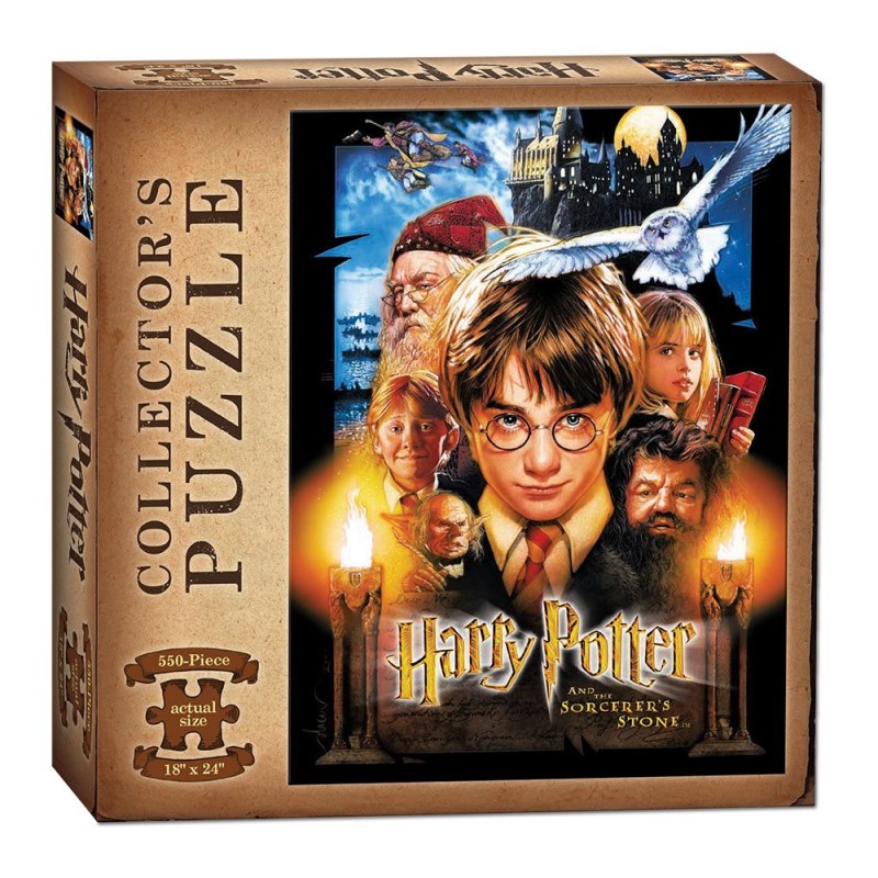 Puzzle 550 el. plakat filmu Kamień filozoficzny - Harry Potter