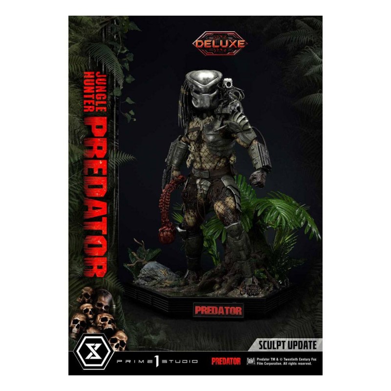 Statua Jungle Hunter Predator Museum Masterline Deluxe Bonus Version 1/3 90 cm - Predator